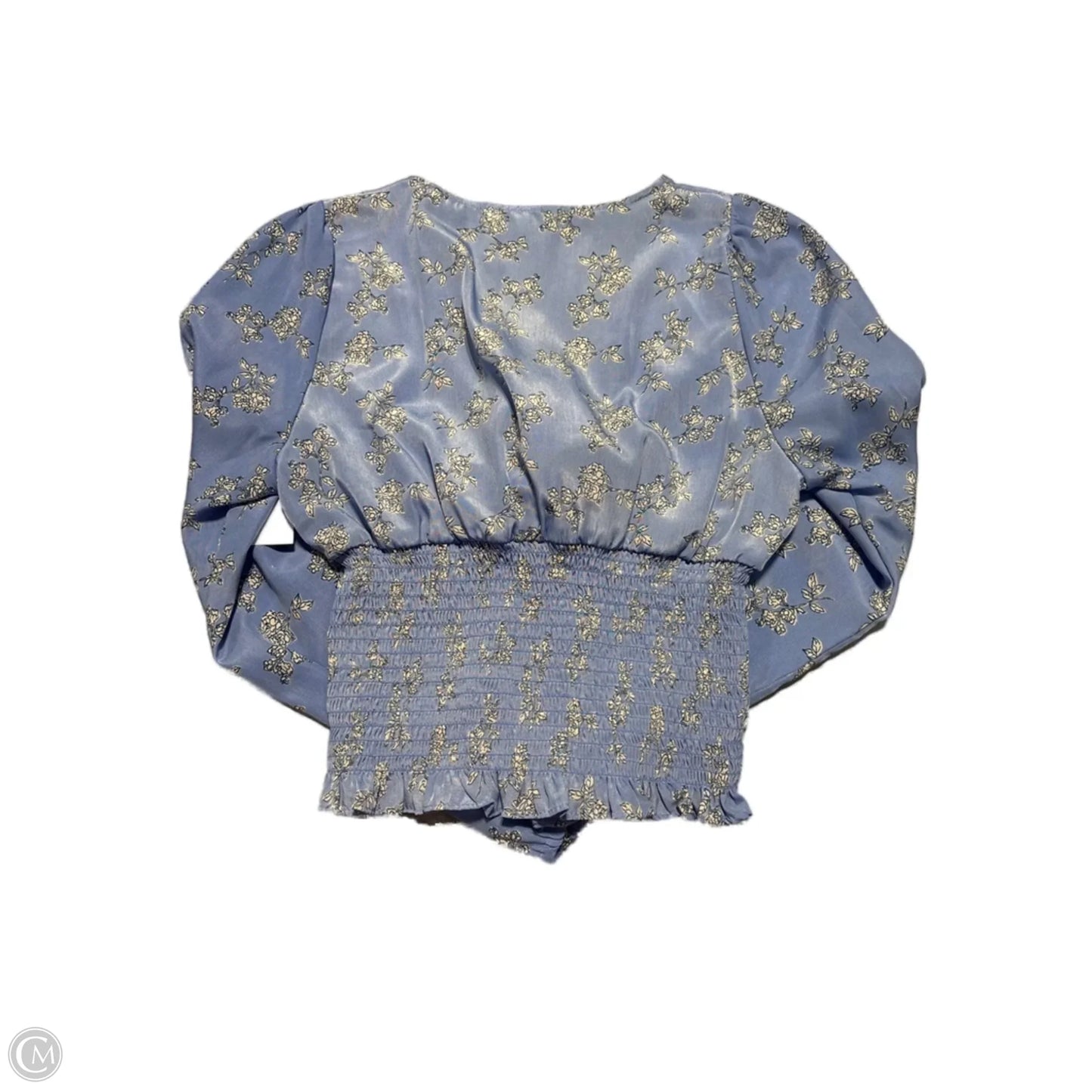 Top Long Sleeve By Love Tree In Blue, Size: S