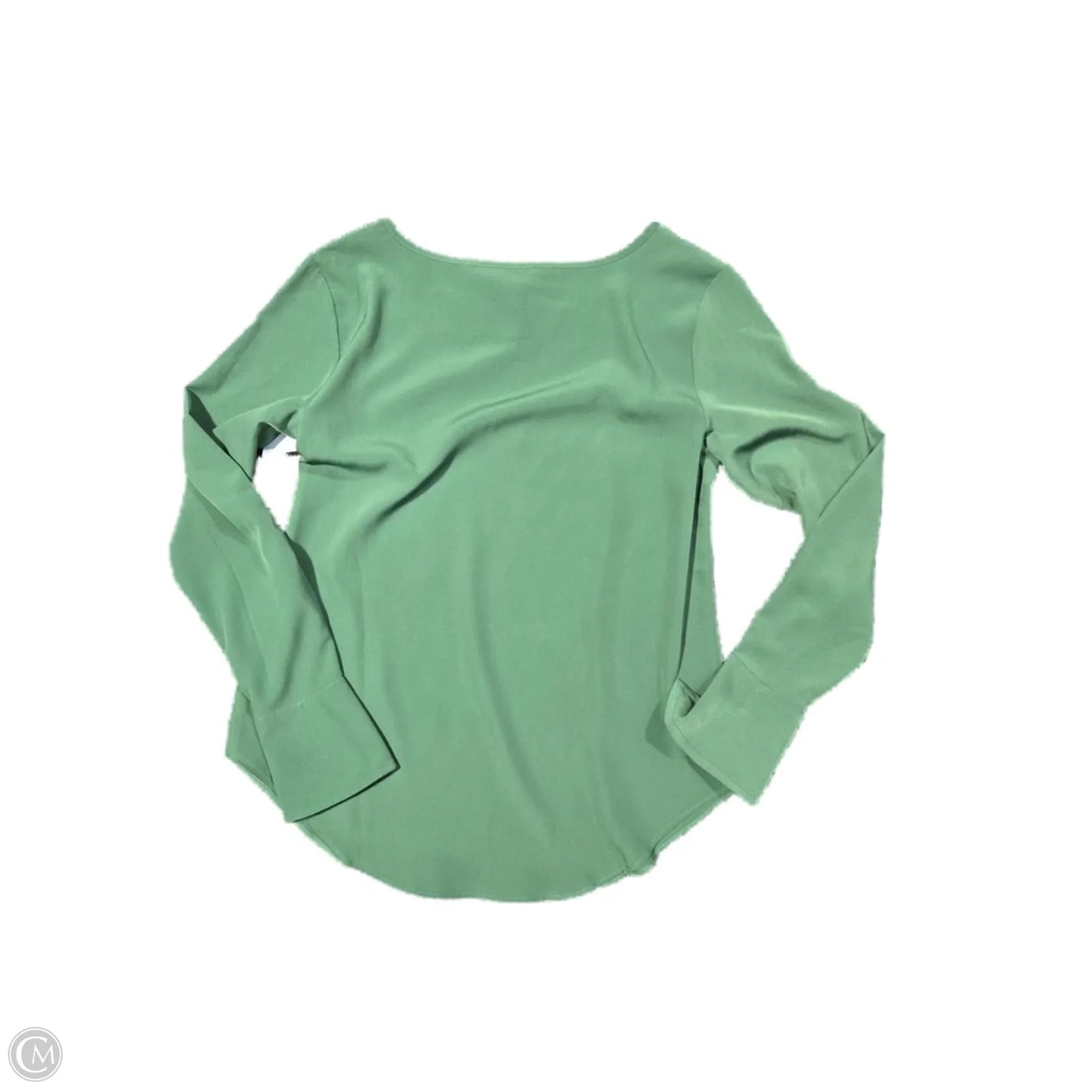 Top Long Sleeve By Ann Taylor In Green, Size: Xs
