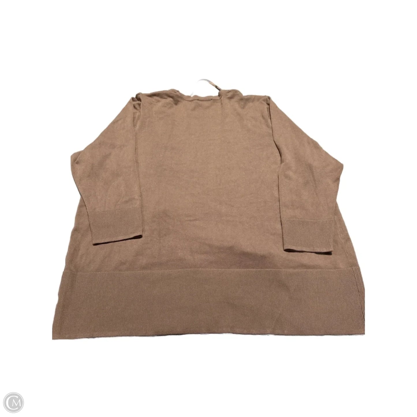 Cardigan By Lane Bryant In Tan, Size: 1x