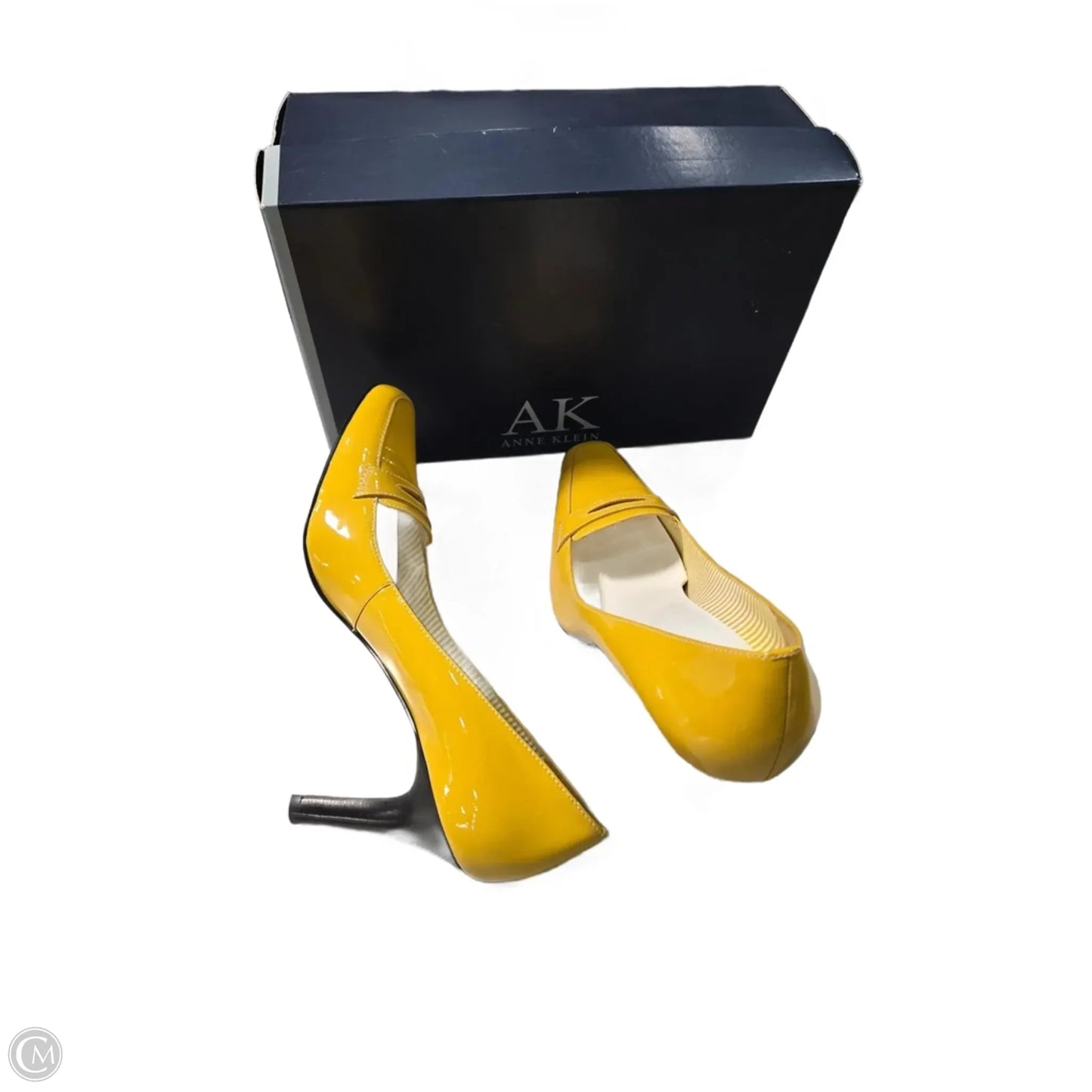Shoes Heels Stiletto By Anne Klein In Yellow, Size: 8
