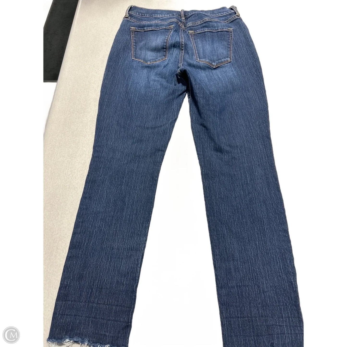 Jeans Cropped By Old Navy In Blue Denim, Size: 8l