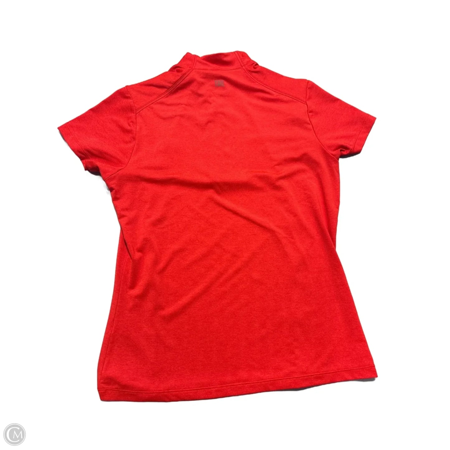 Athletic Top Short Sleeve By Tail In Orange, Size: S
