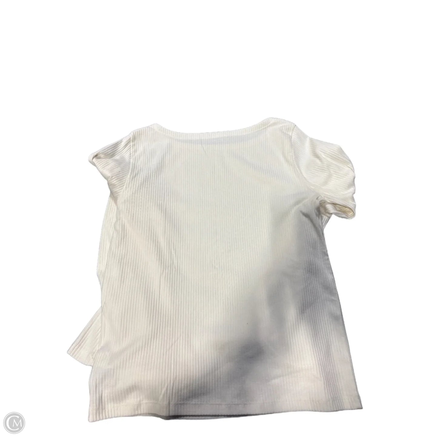 Top Long Sleeve By Gap In Cream, Size: L