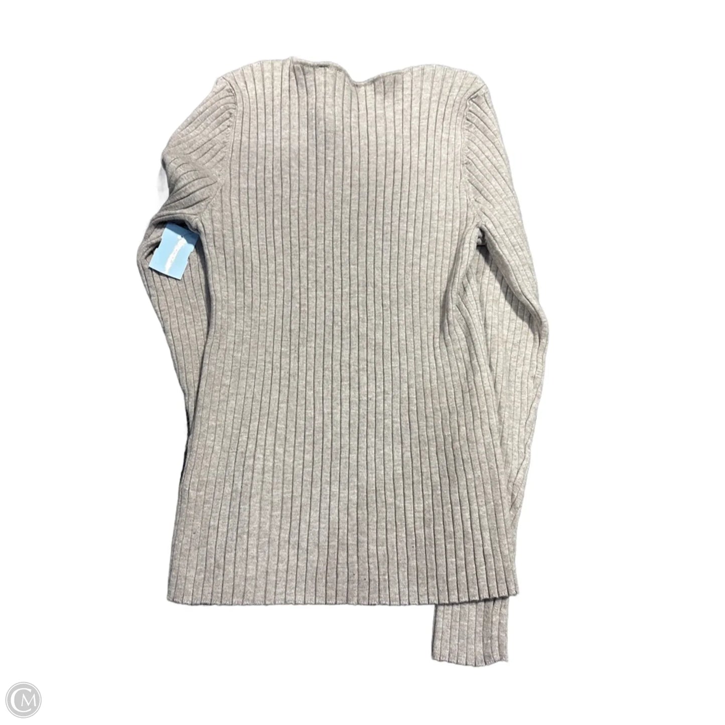 Top Long Sleeve By Cyrus In Tan, Size: L