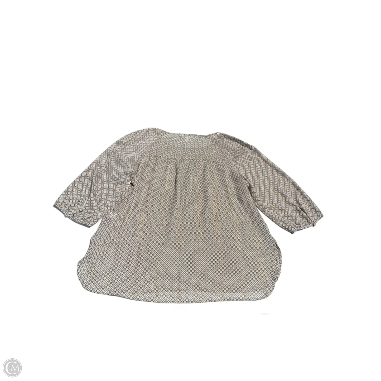 Top Long Sleeve By Lc Lauren Conrad In Floral Print, Size: Xxl