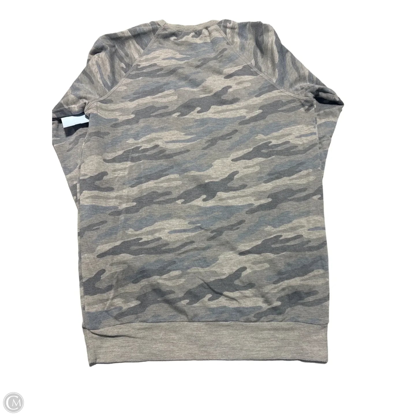 Top Long Sleeve By Zutter In Camouflage Print, Size: S