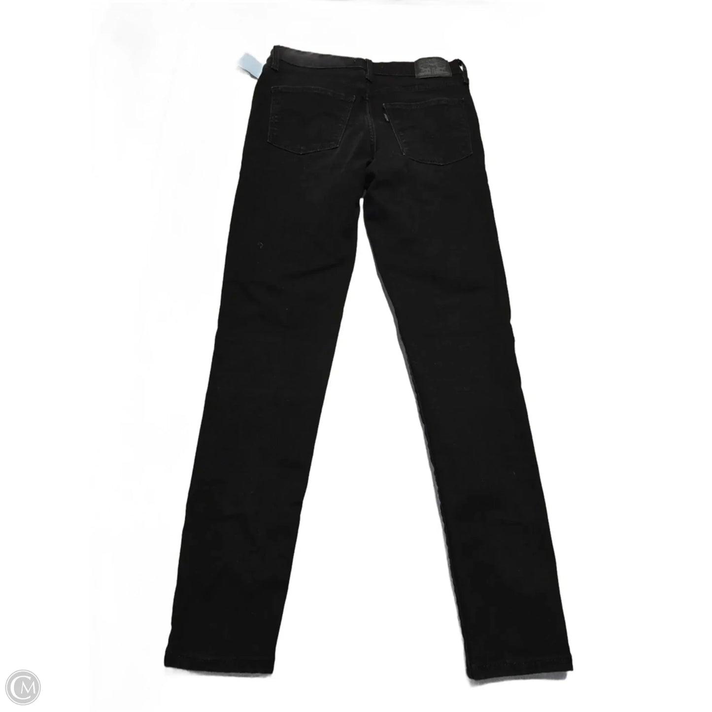 Jeans Skinny By Levis In Black, Size: 6