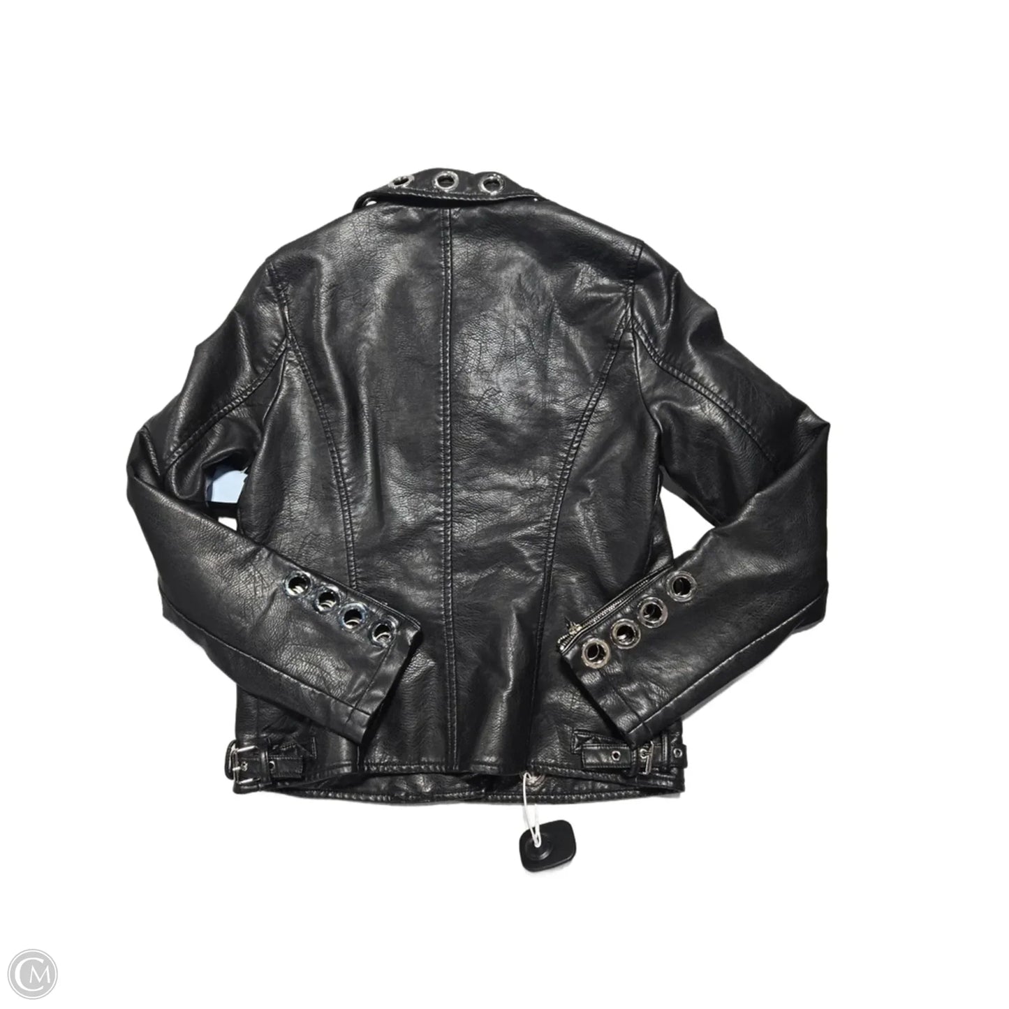 Jacket Leather By Adore In Black, Size: M
