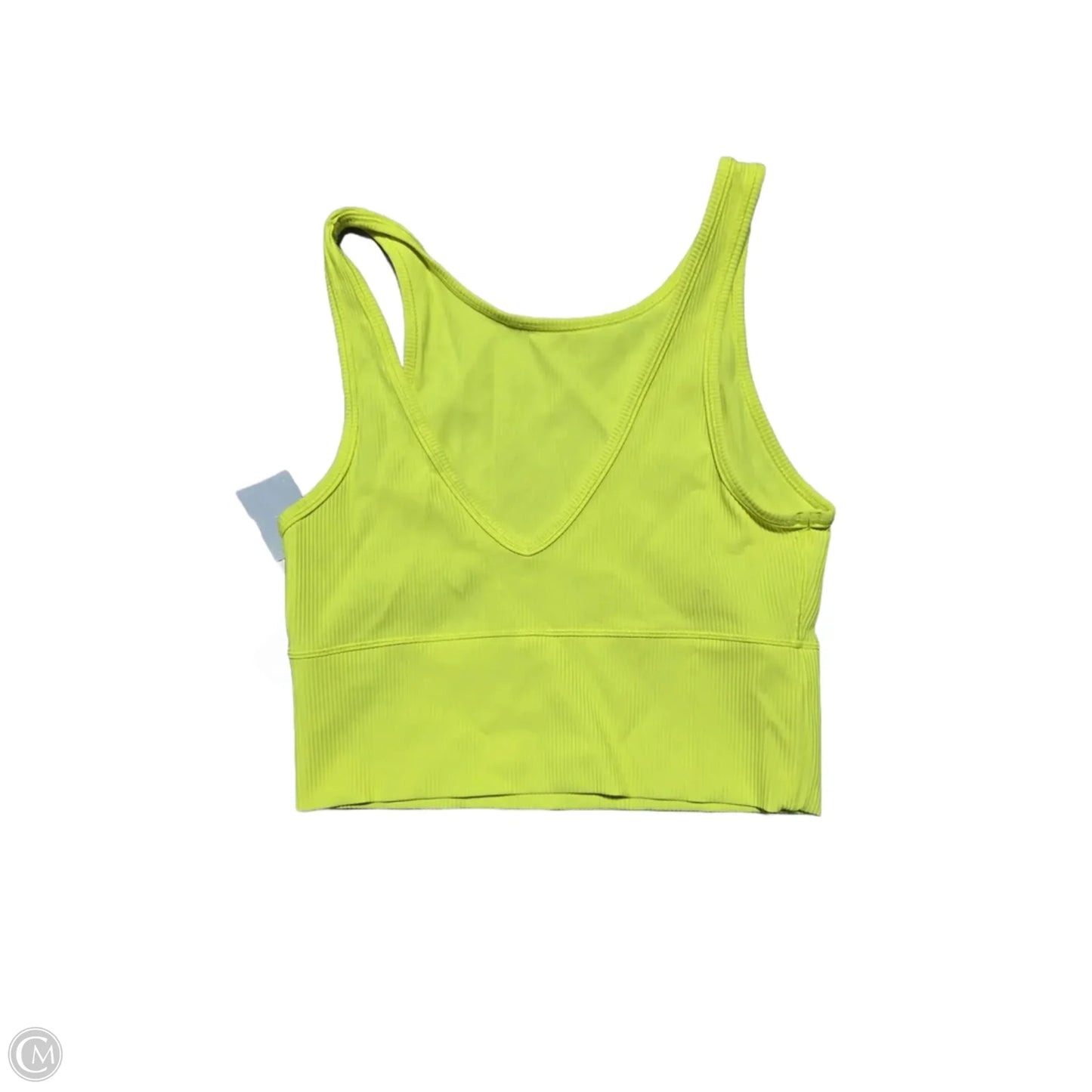 Athletic Bra By Lululemon In Yellow, Size: 6