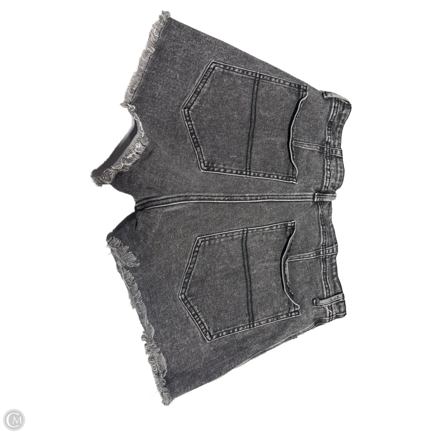 Shorts By Listicle In Black Denim, Size: Xl