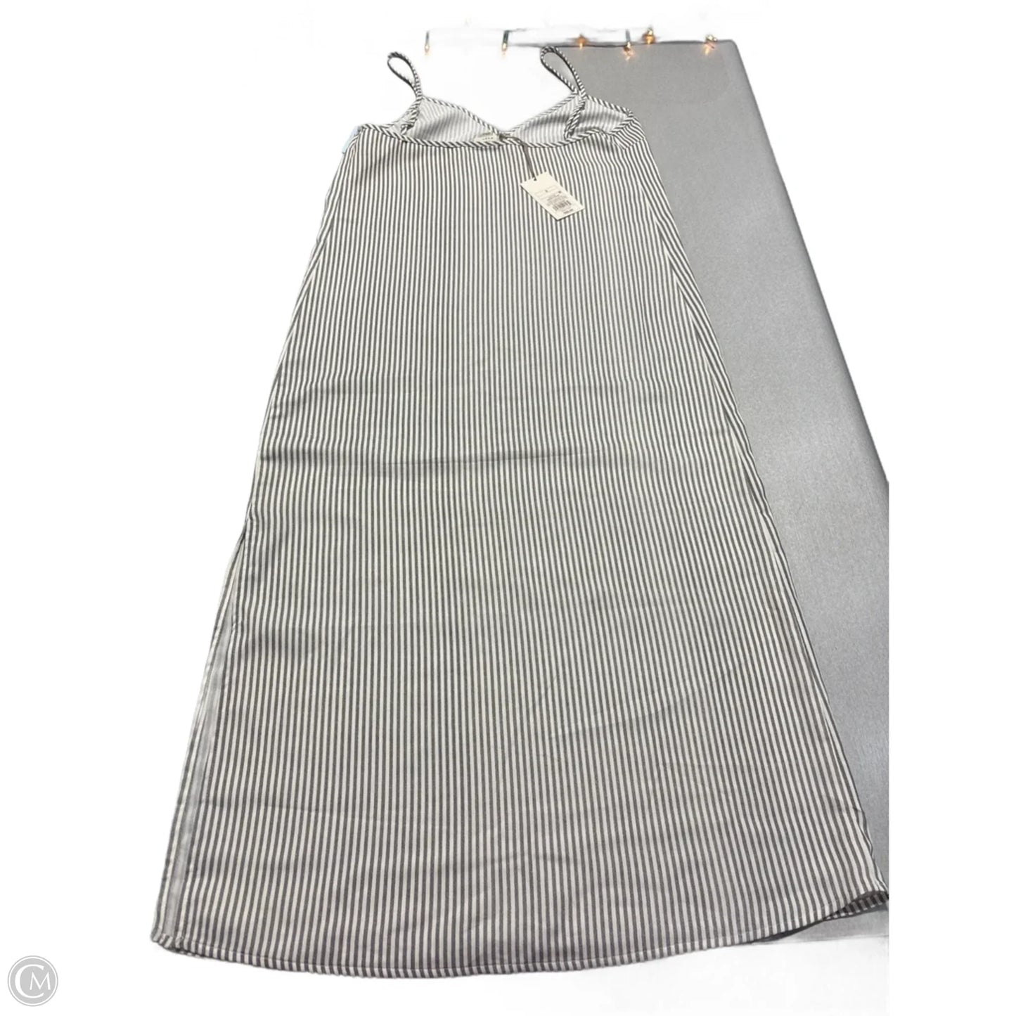 Dress Casual Midi By A New Day In Striped Pattern, Size: S