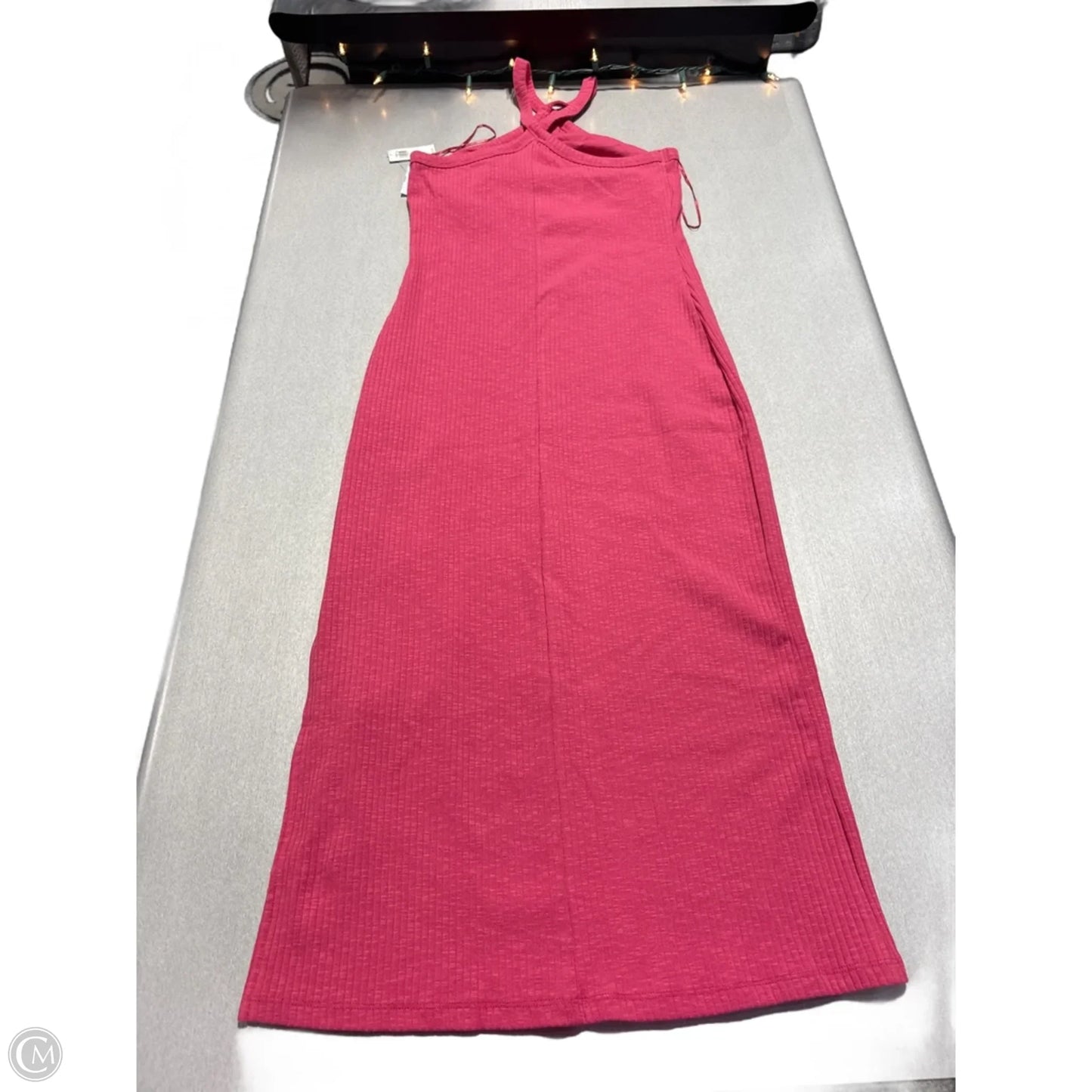 Dress Casual Midi By Old Navy In Pink, Size: L