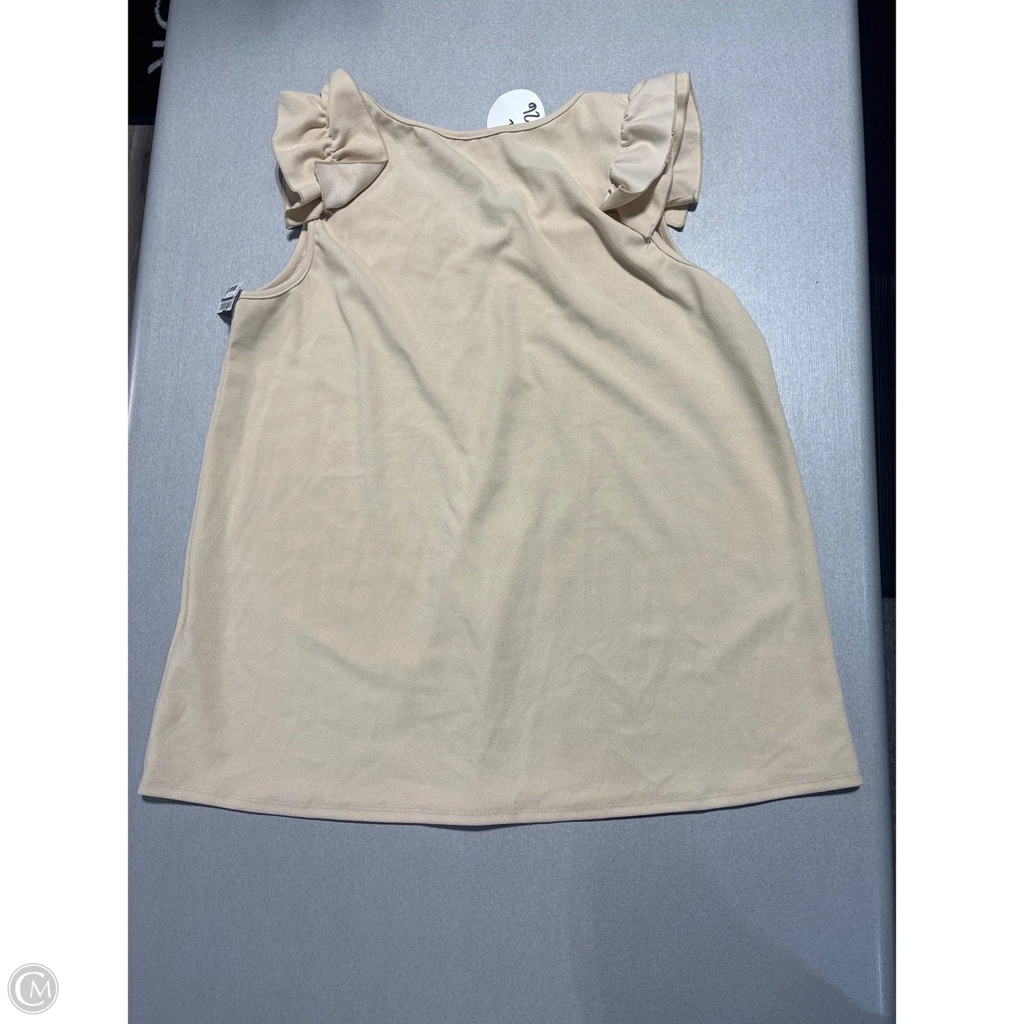 Tank Top By Bibi In Tan, Size: Xl