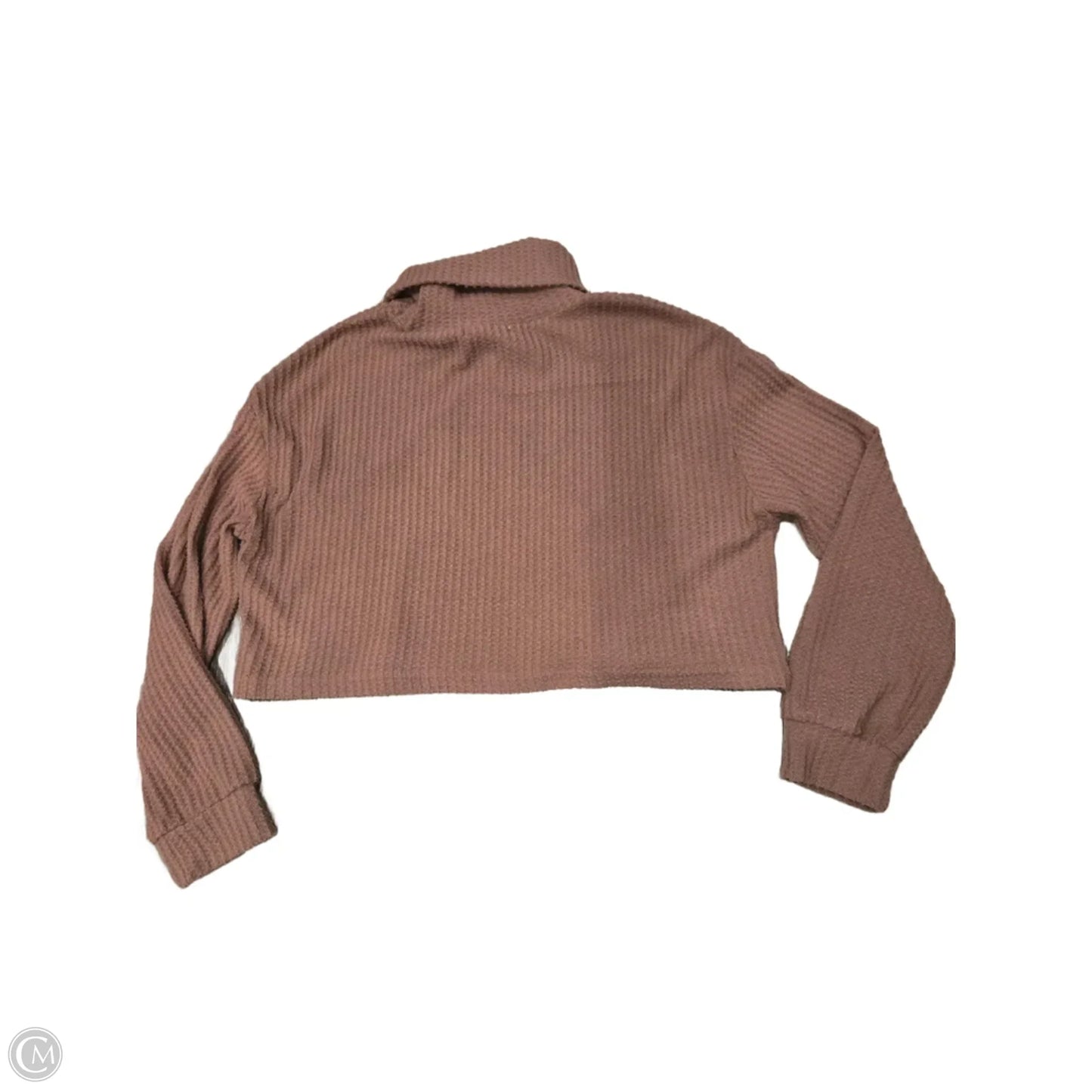 Top Long Sleeve By Romwe In Pink, Size: S