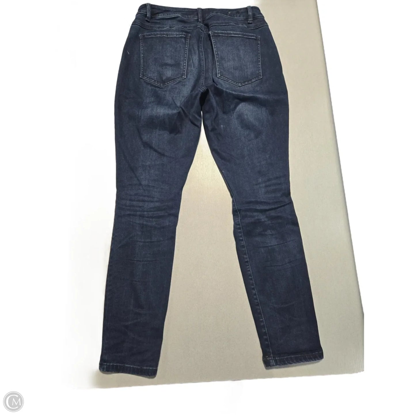 Jeans Skinny By Cabi In Blue Denim, Size: 10