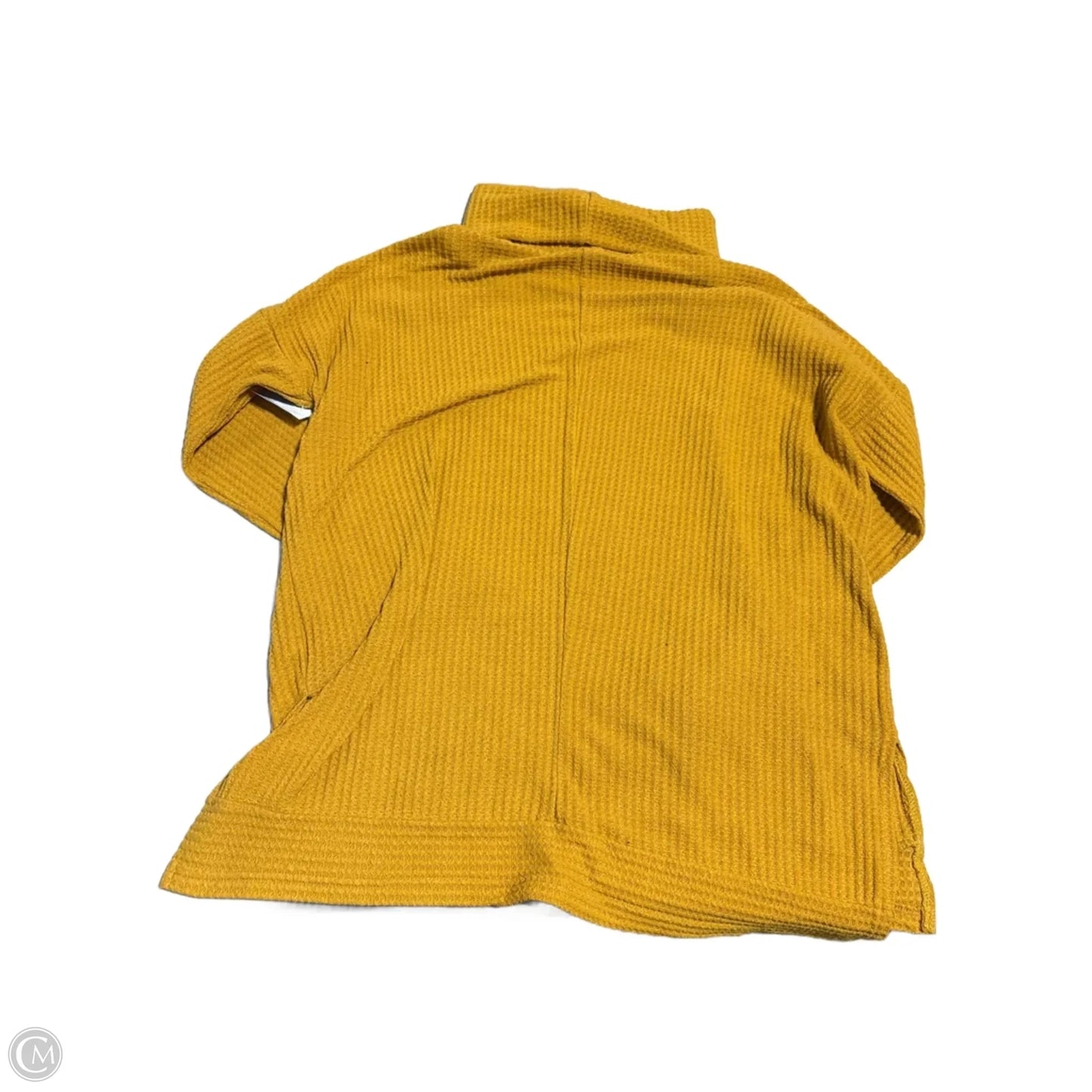 Top Long Sleeve By White Birch In Yellow, Size: S