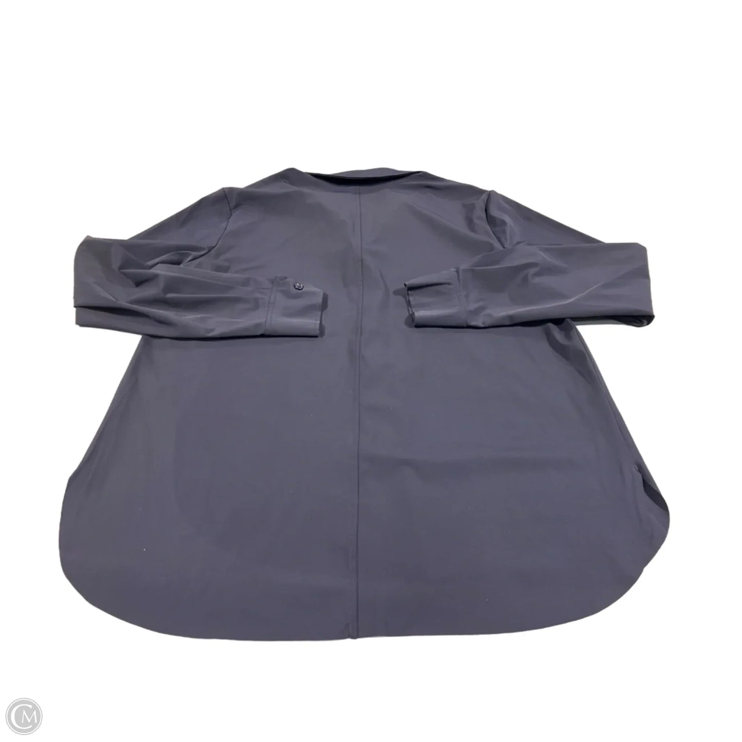 Top Long Sleeve By Lysse In Navy, Size: M