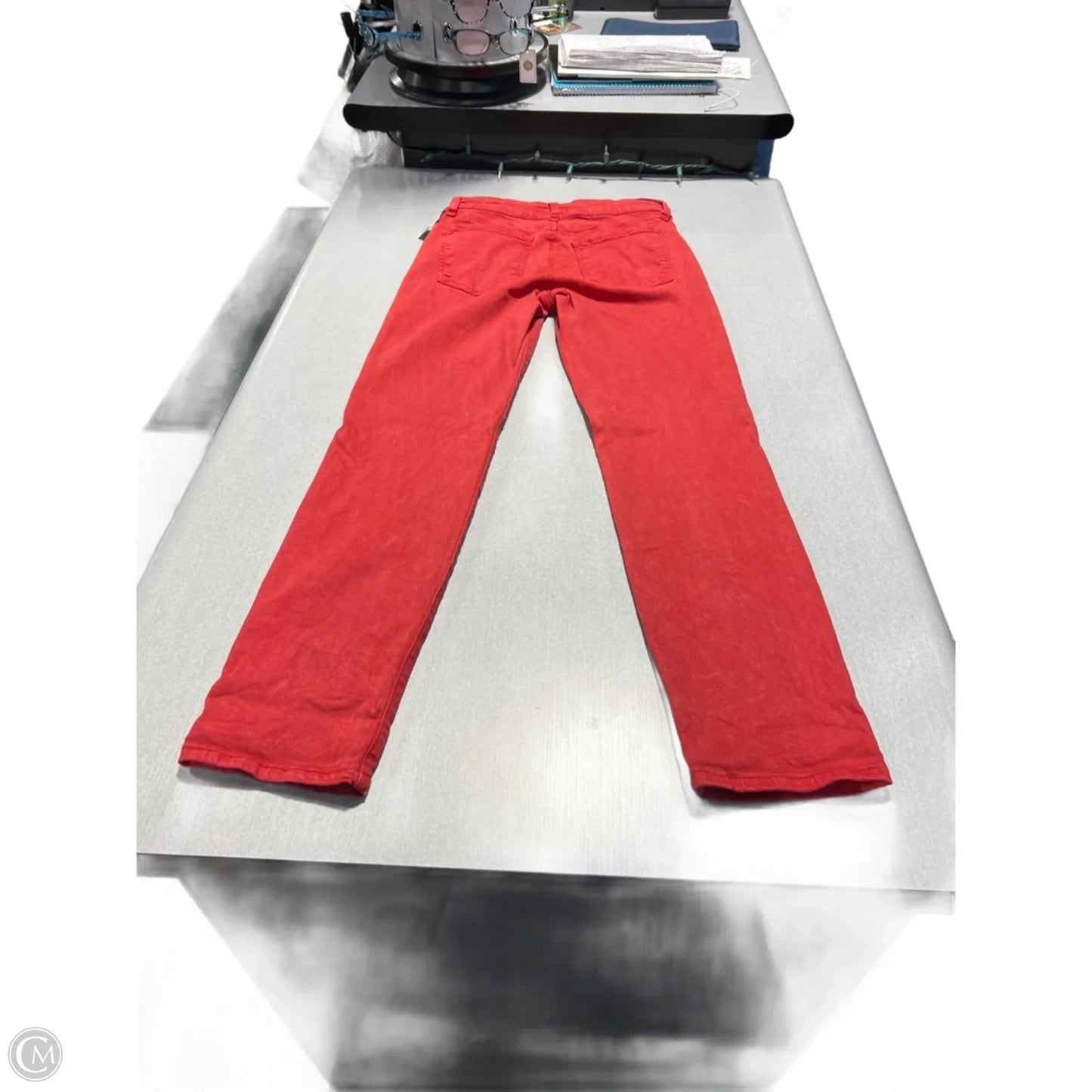 Jeans Skinny By Kut In Red Denim, Size: 4