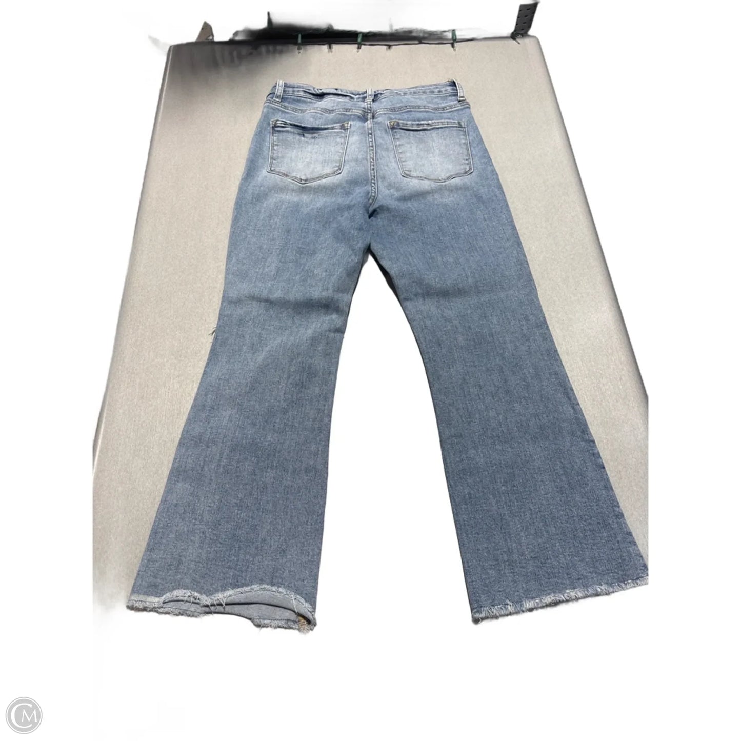 Jeans Cropped By Vervet In Blue Denim, Size: 8