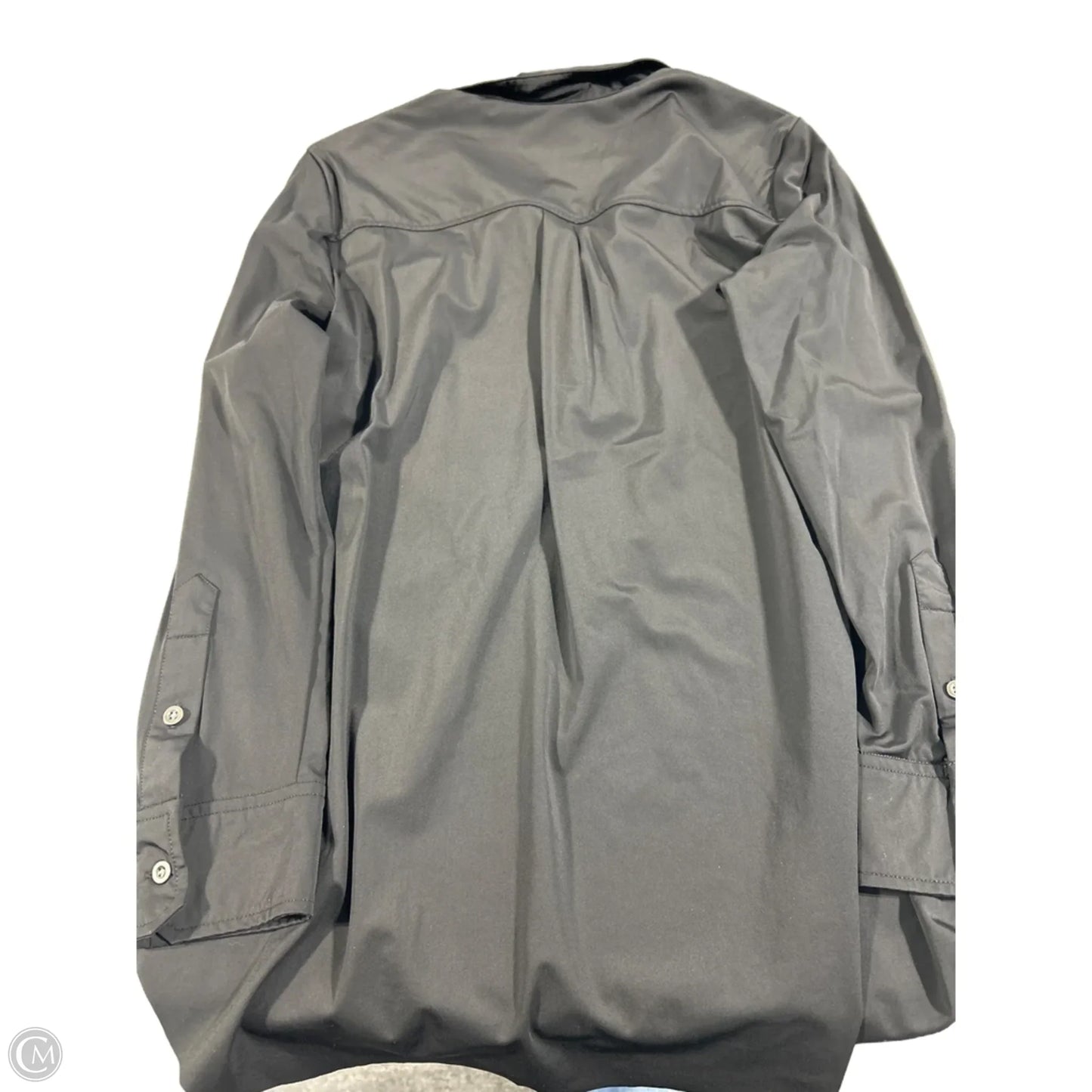 Top Long Sleeve By Tribal In Black, Size: M