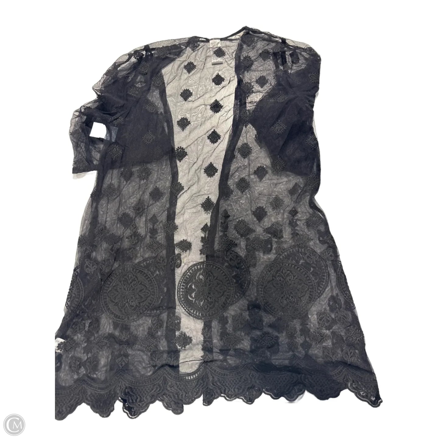 Shawl By Time And Tru In Black, Size: Osfm