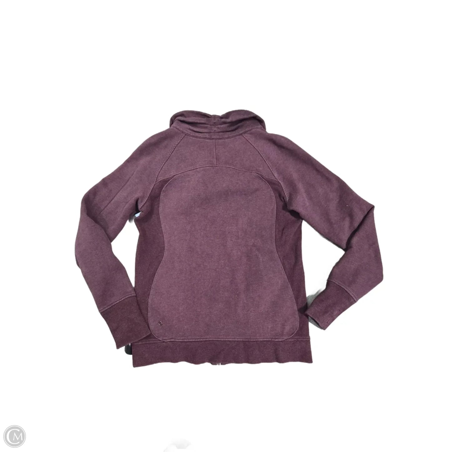 Athletic Jacket By Lululemon In Maroon, Size: 12