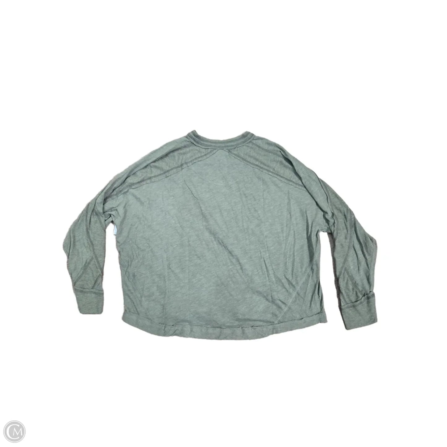 Top Long Sleeve By Free People In Green, Size: Xs
