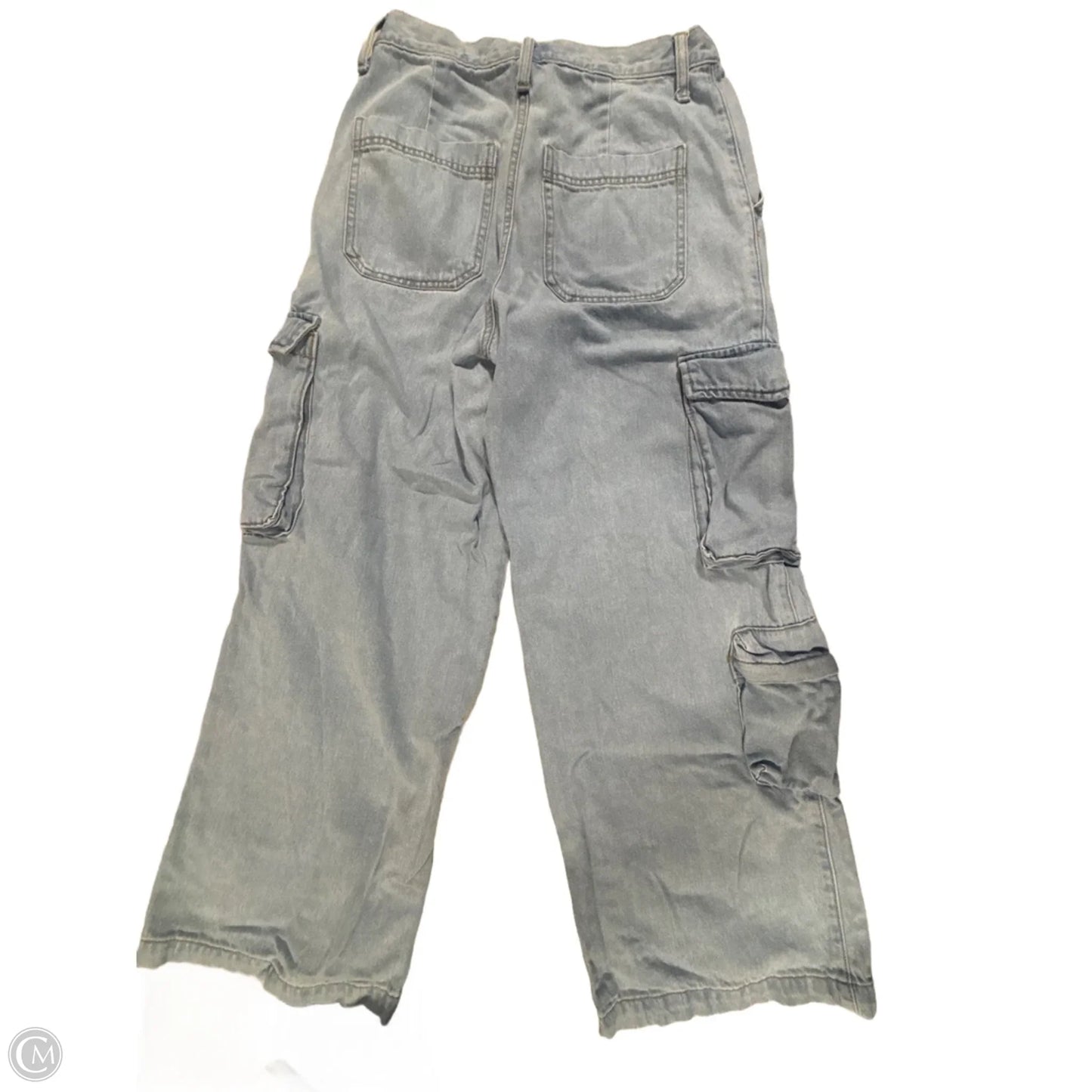 Jeans Wide Leg By Universal Thread In Blue Denim, Size: 8