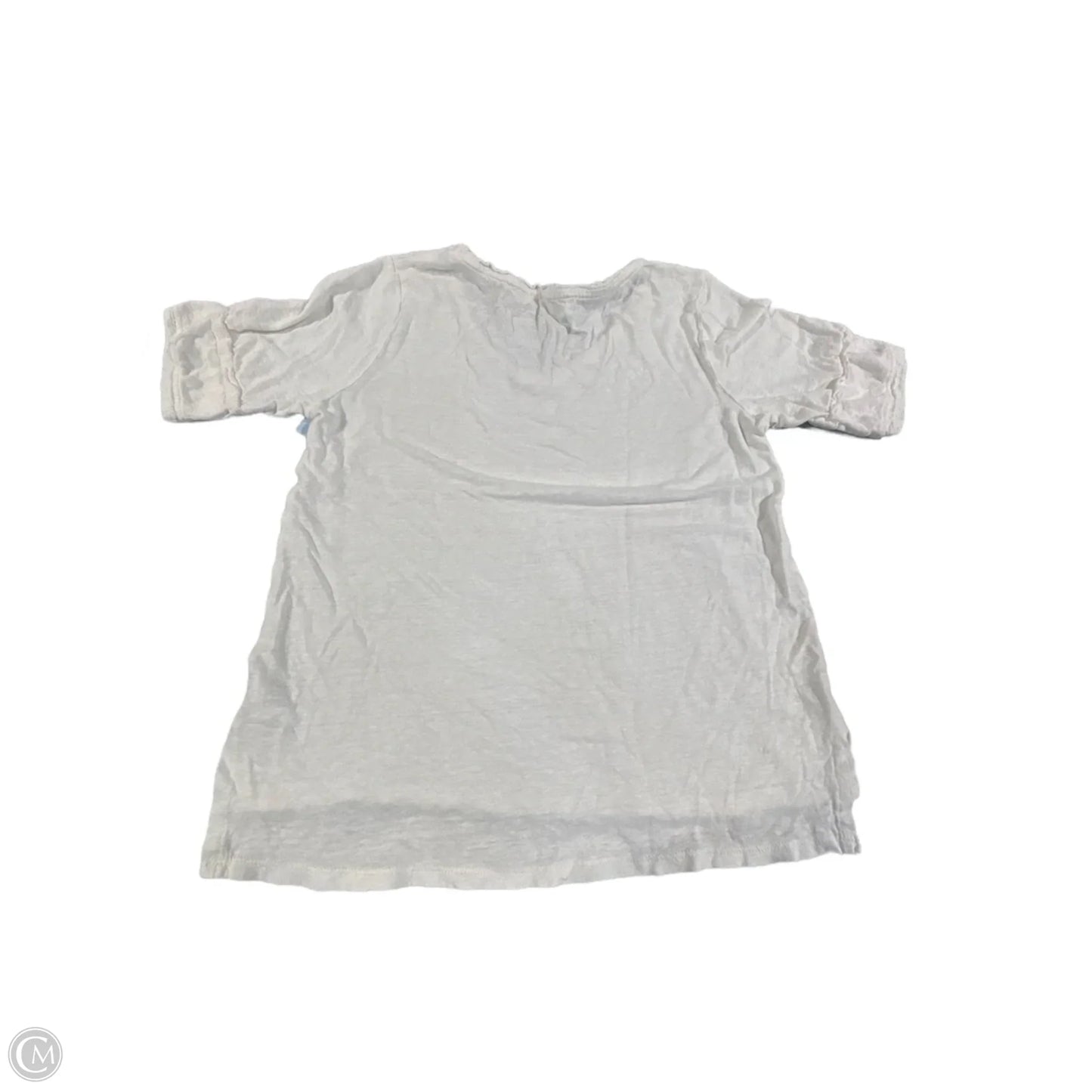 Top Short Sleeve By Meadow Rue In White, Size: S
