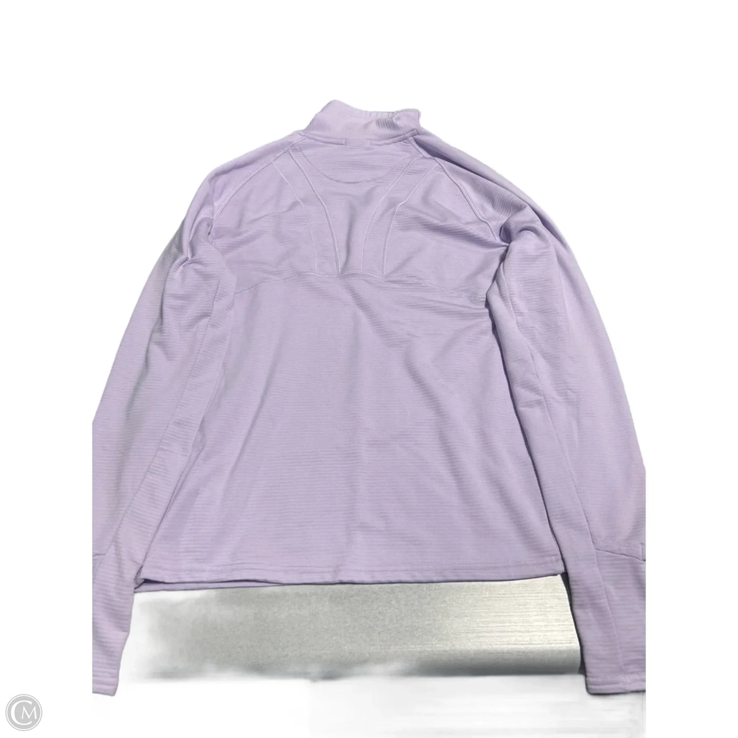 Athletic Top Long Sleeve Crewneck By Brooks In Purple, Size: L