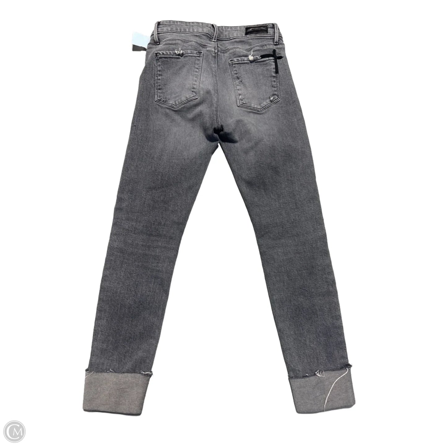 Jeans Cropped By Cmb In Grey Denim, Size: 2