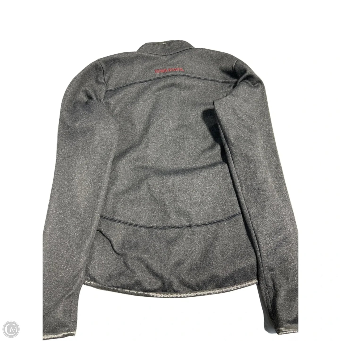 Top Long Sleeve By Cmc In Grey, Size: S