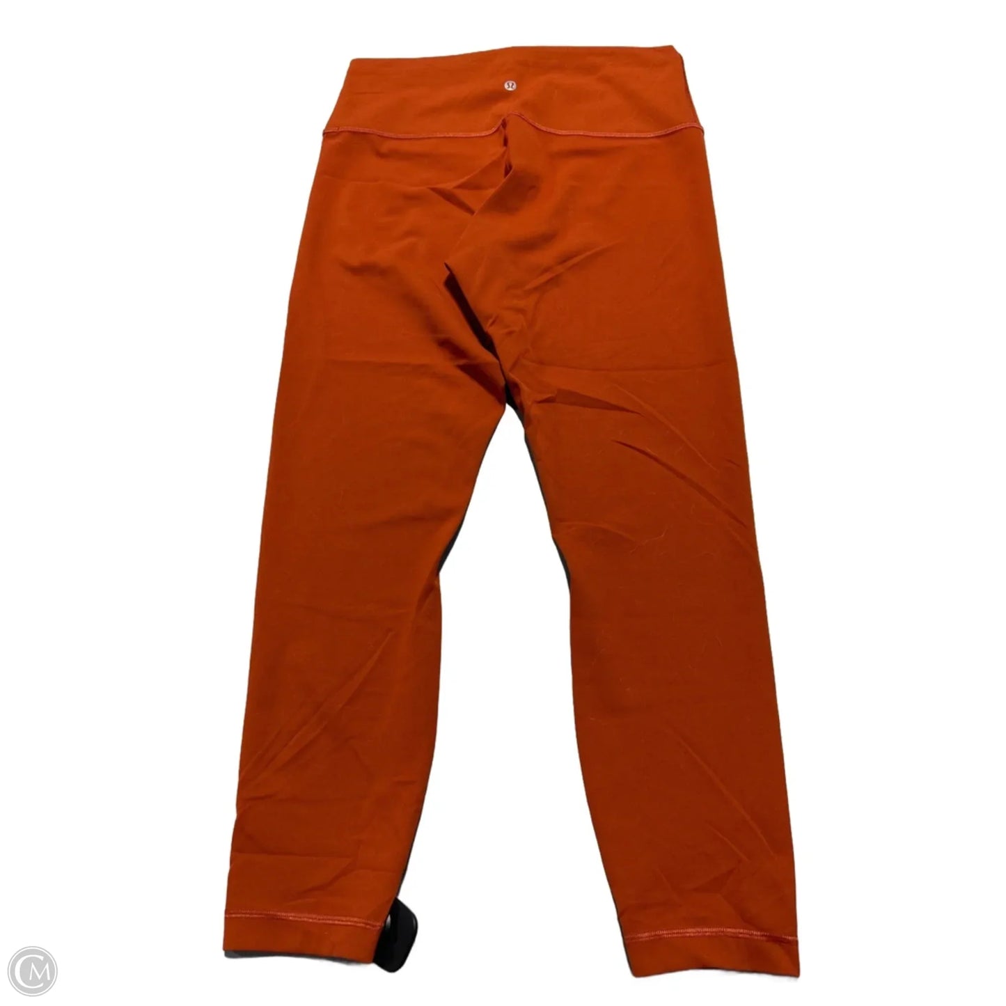 Athletic Pants By Lululemon In Orange, Size: 12