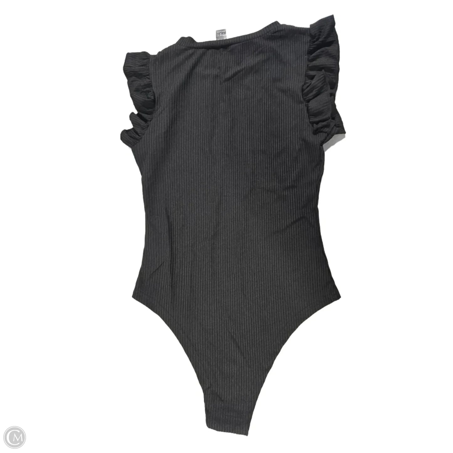 Top Short Sleeve Basic By Shein In Black, Size: S