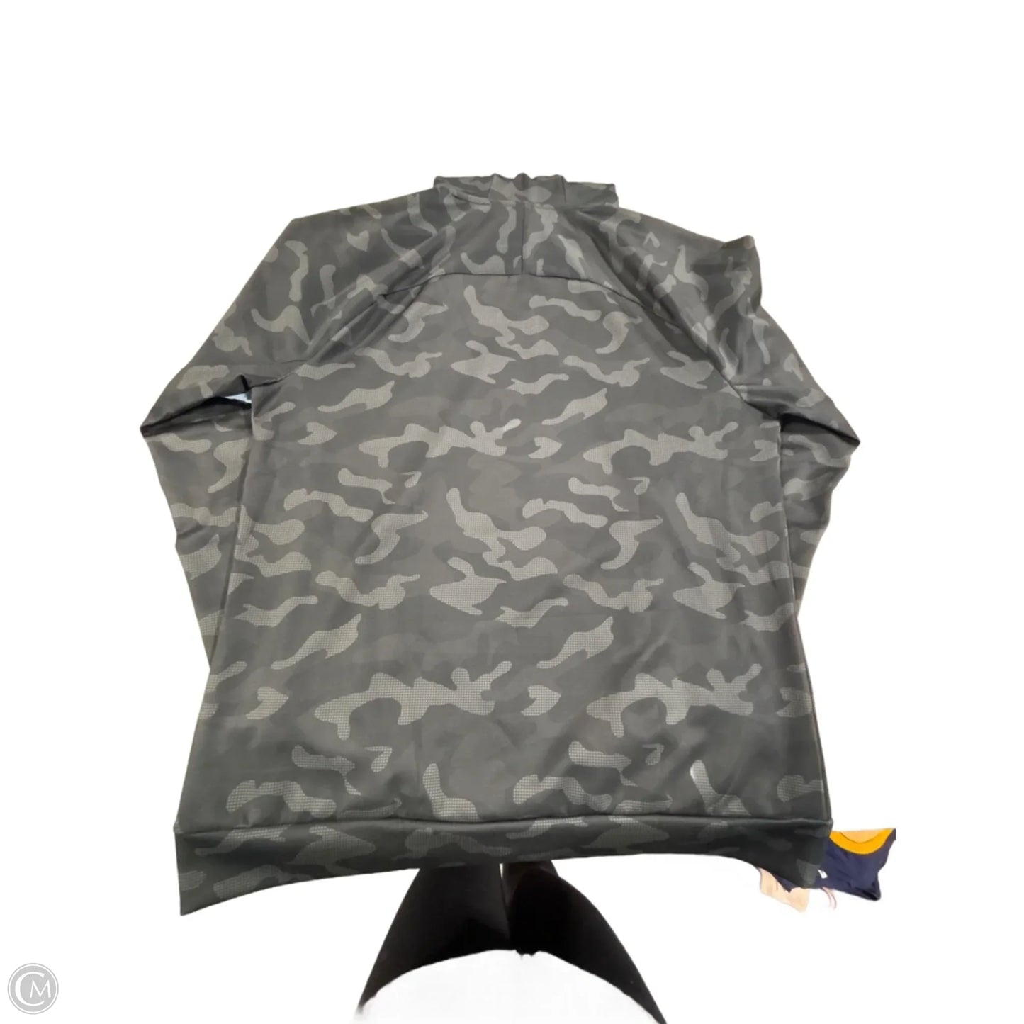 Sweatshirt Hoodie By Authentic In Camouflage Print, Size: L