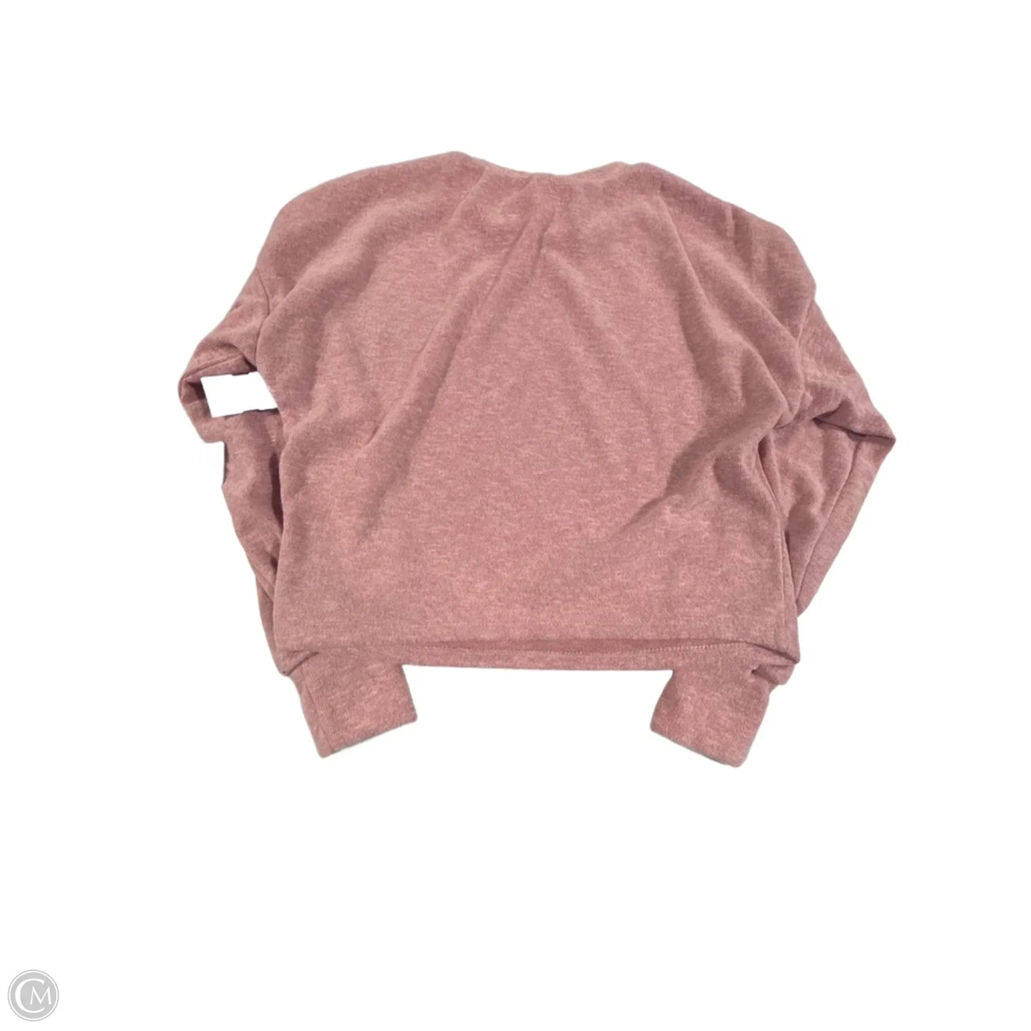Top Long Sleeve By Express In Pink, Size: Xs