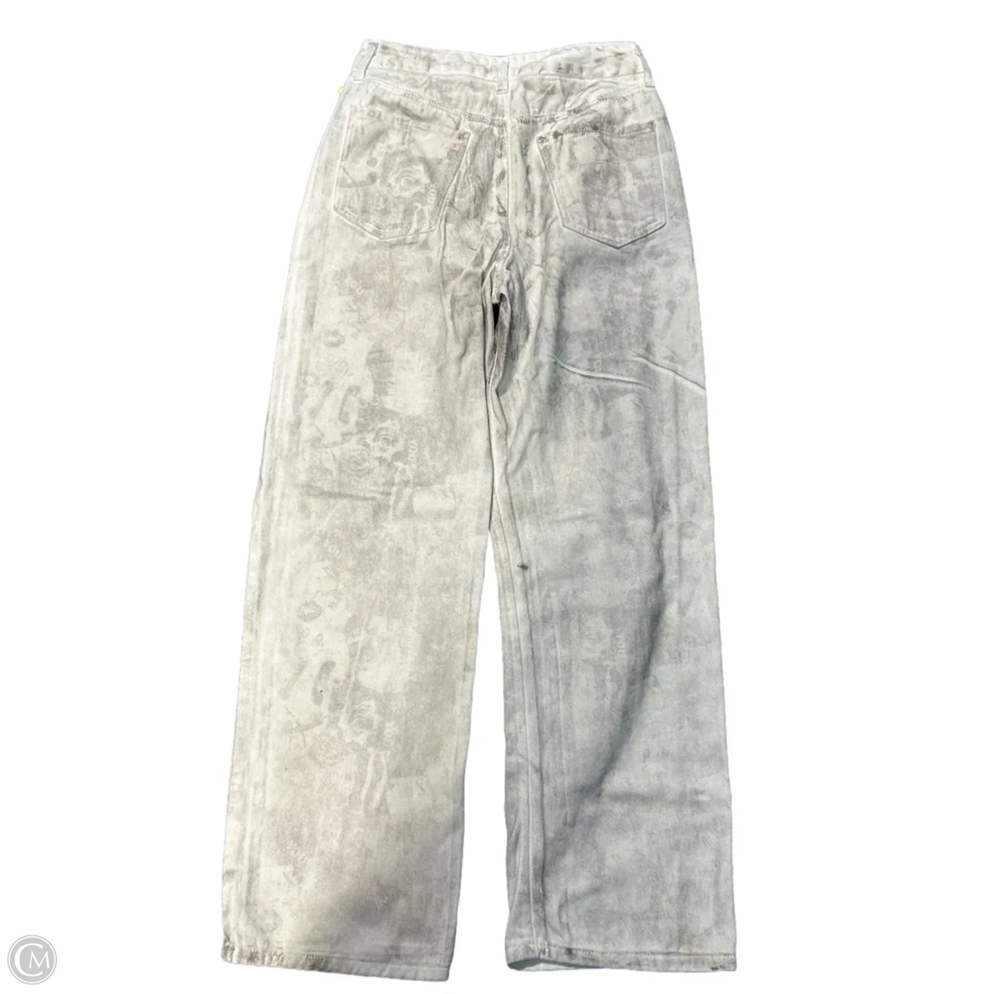 Jeans Boyfriend By Forever 21 In White Denim, Size: 6