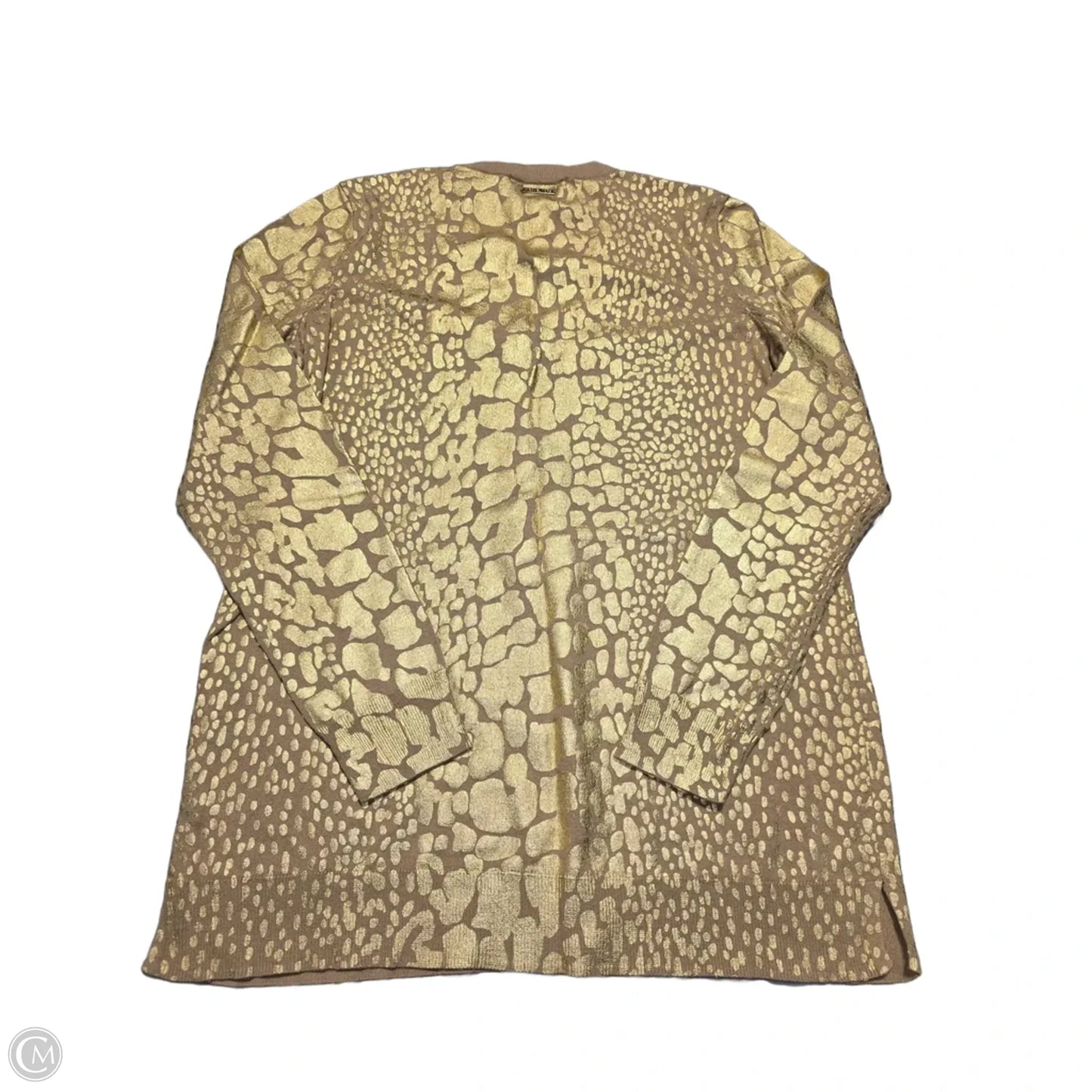Sweater By Michael By Michael Kors In Gold, Size: L