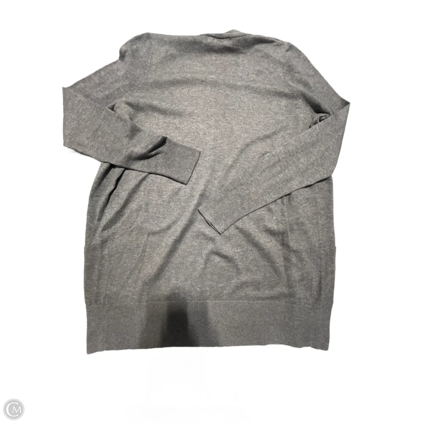Cardigan By Knit Wear In Grey, Size: S