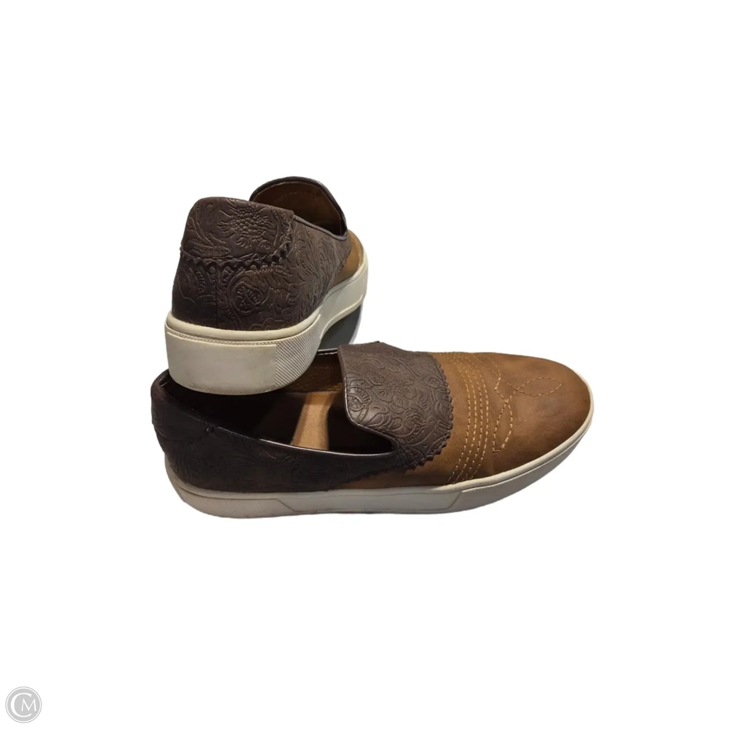 Shoes Flats By Volatile In Brown, Size: 8