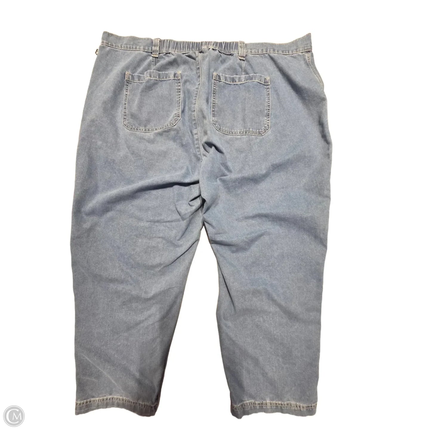 Jeans Cropped By Old Navy In Blue Denim, Size: 3x