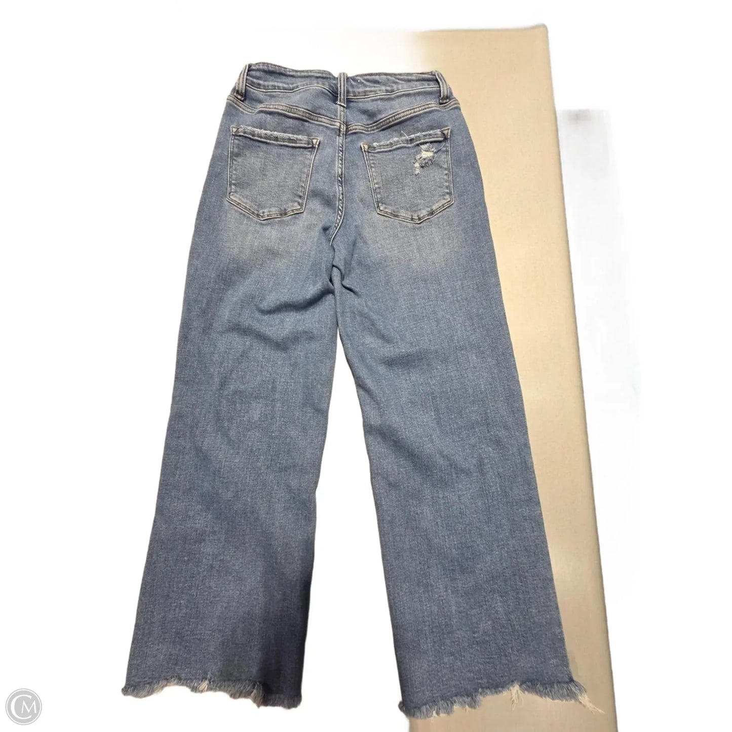 Jeans Cropped By Flying Monkey In Blue Denim, Size: 6