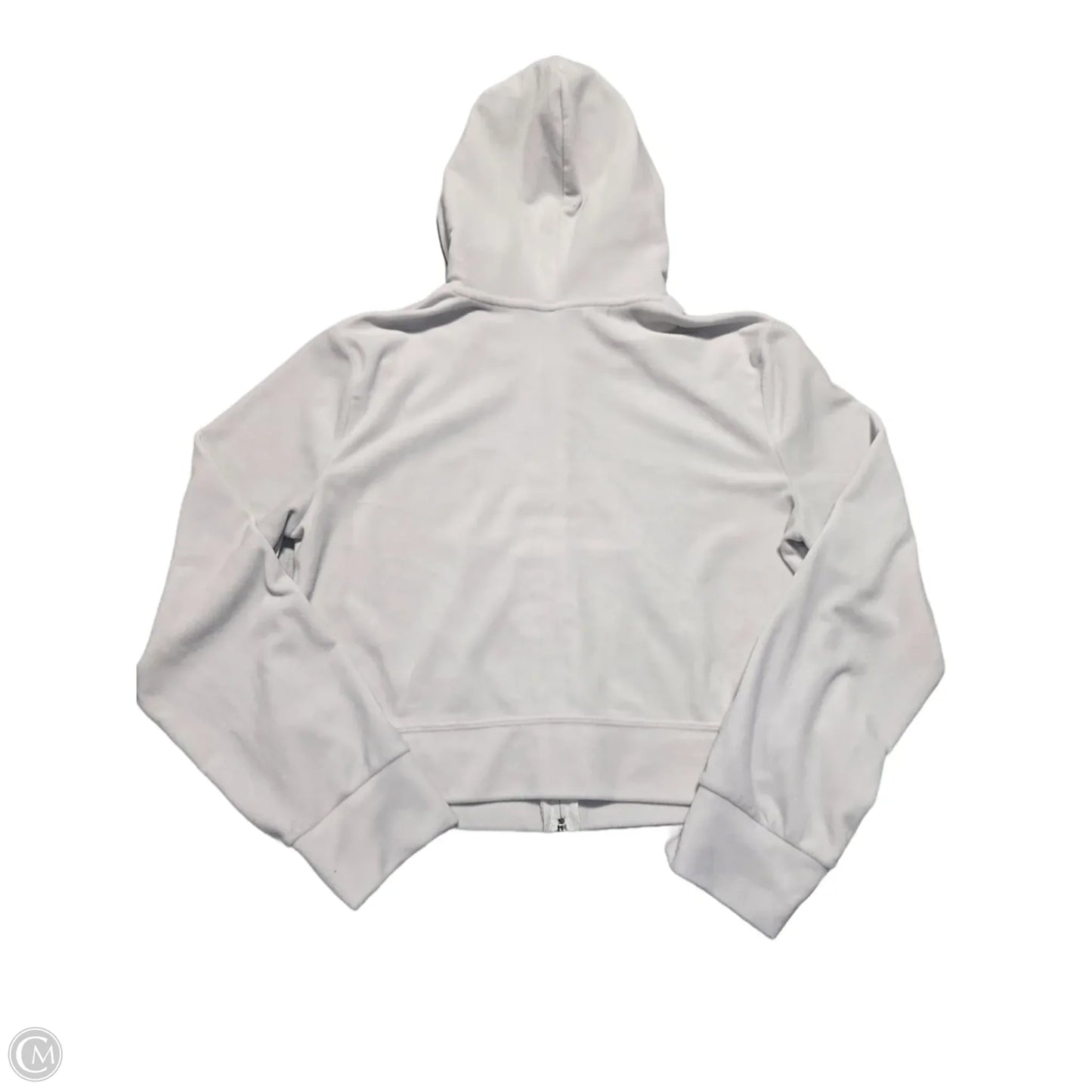 Sweatshirt Hoodie By Juicy Couture In White, Size: Xl