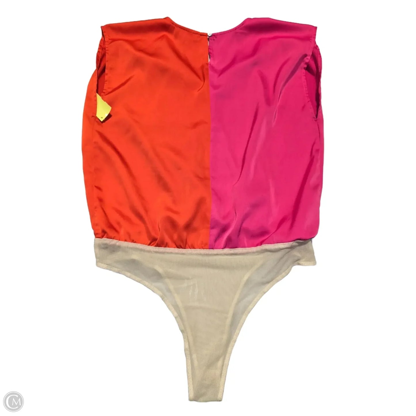 Top Sleeveless By Entro In Pink & Red, Size: L