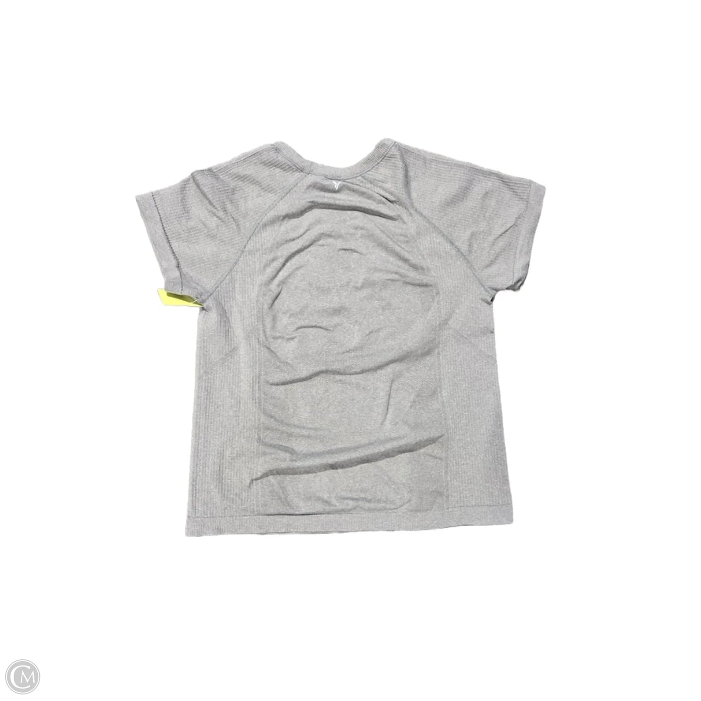 Athletic Top Short Sleeve By Cme In Grey, Size: Xl