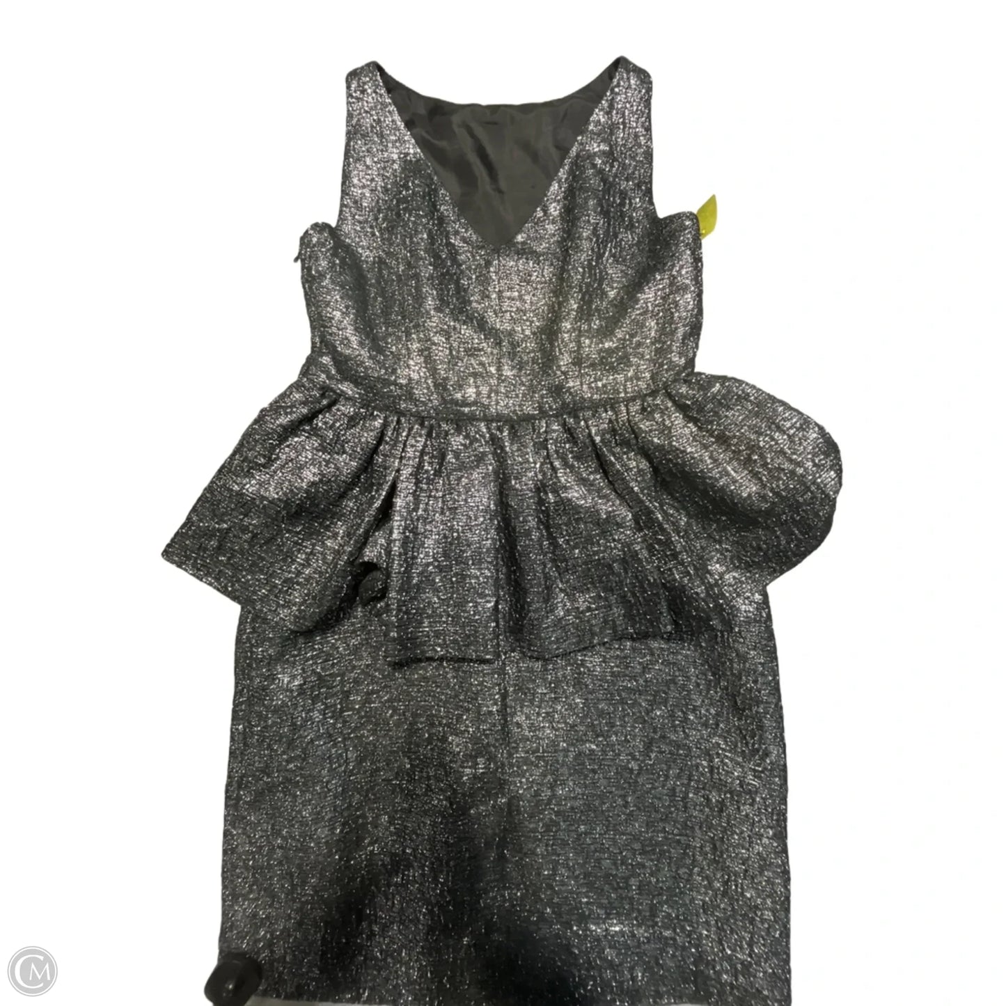 Dress Designer By Kate Spade In Silver, Size: S