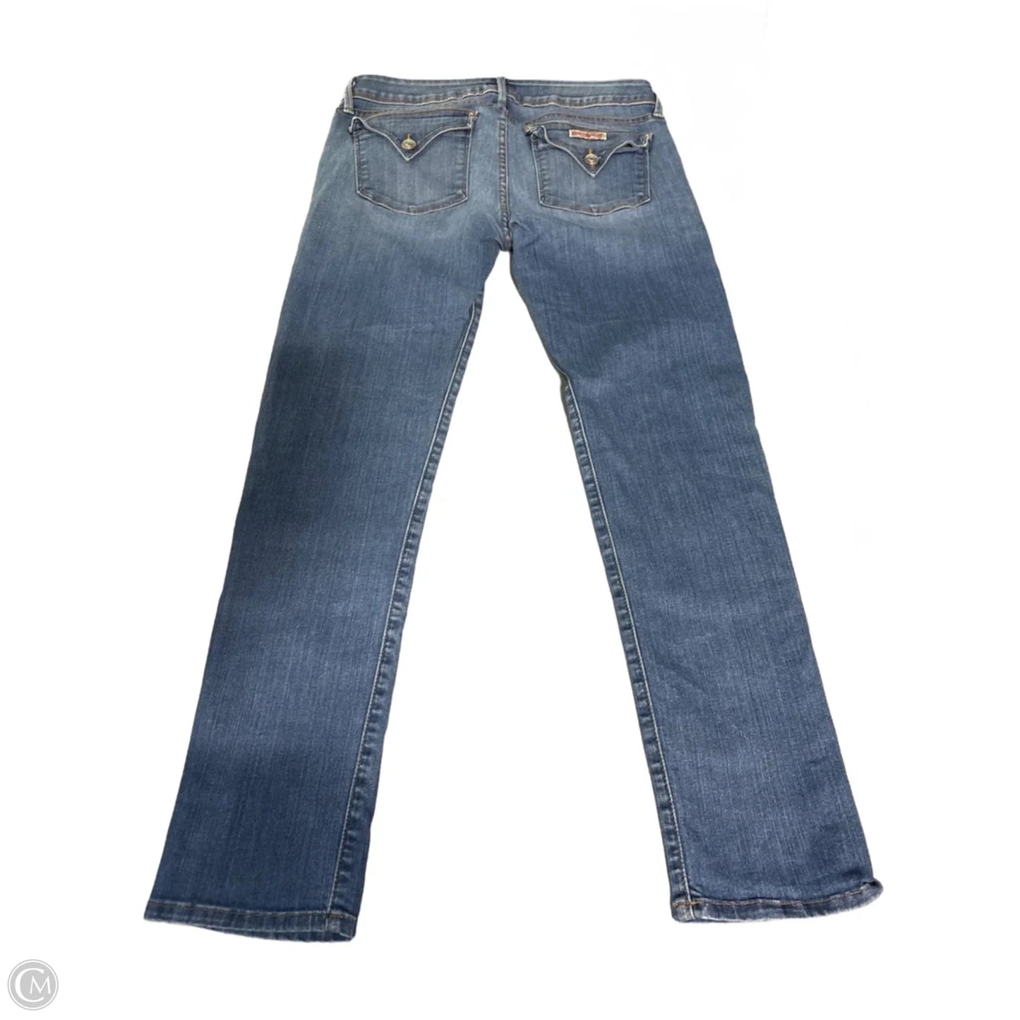 Jeans Skinny By Hudson In Blue Denim, Size: 8