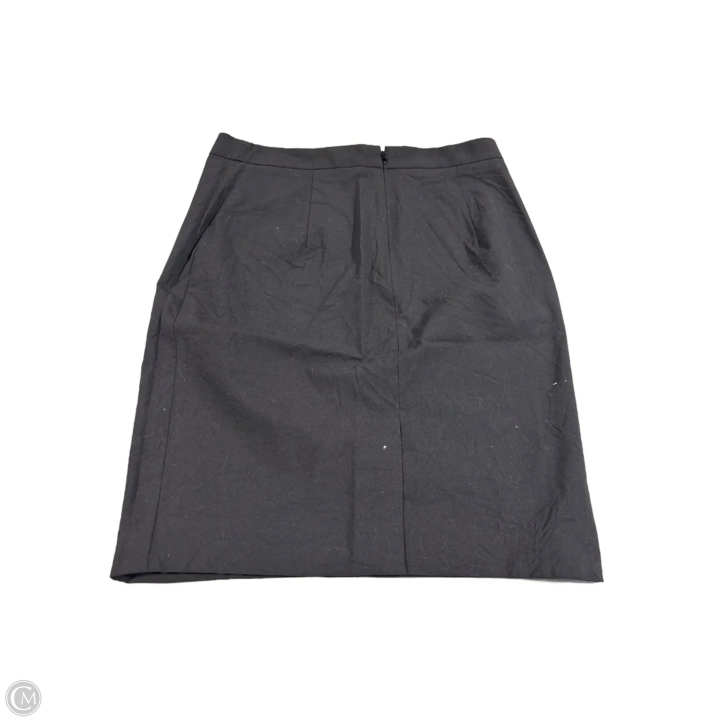 Skirt Midi By Banana Republic In Black, Size: 8