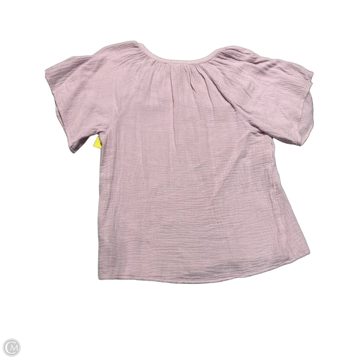 Top Short Sleeve By Beachlunchlounge In Purple, Size: S