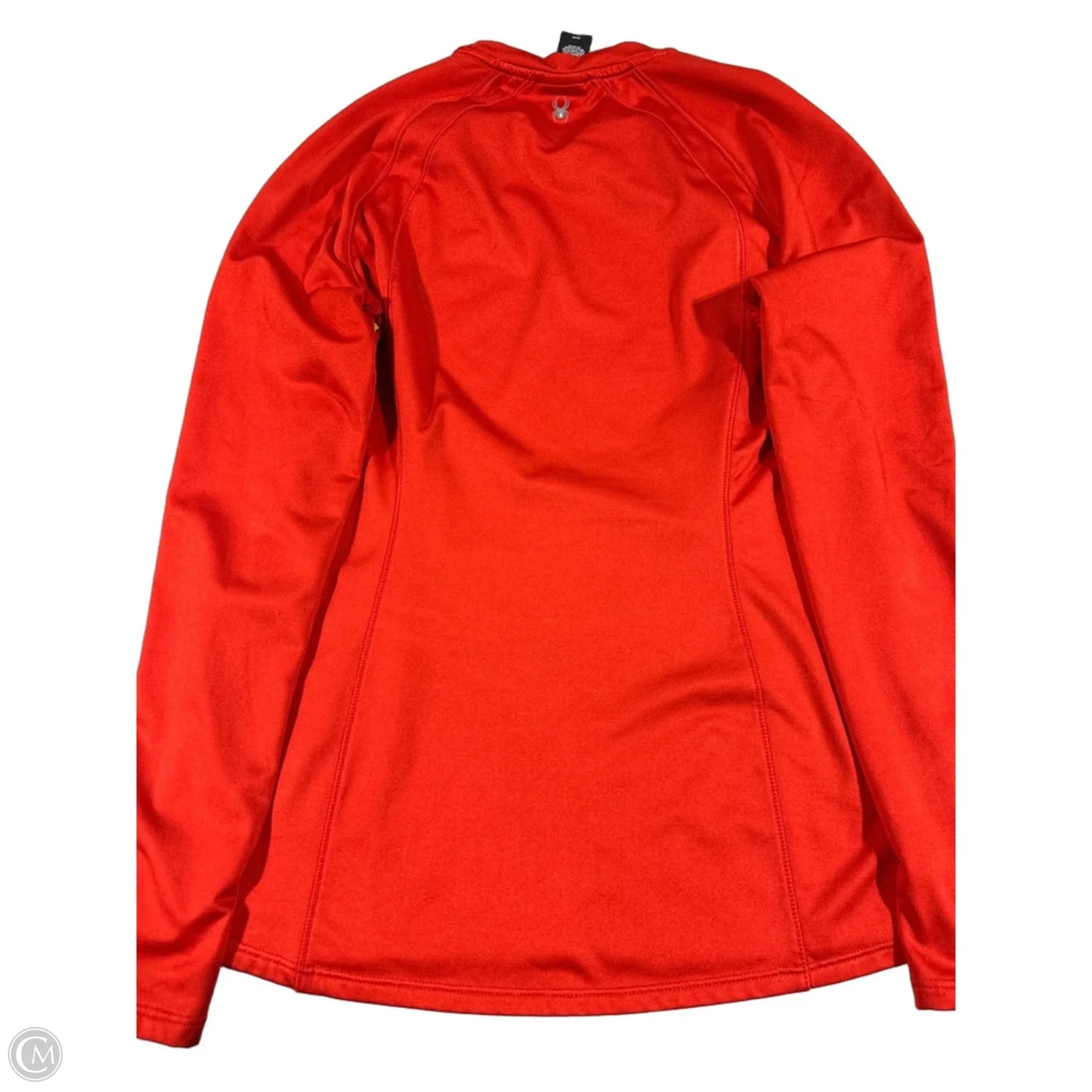 Athletic Top Long Sleeve Crewneck By Spyder In Red, Size: M